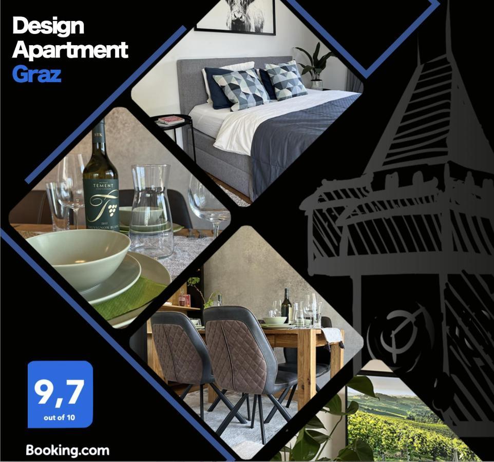 גראץ Designapartment Blue Sky -55M2-Free Parking & Wifi מראה חיצוני תמונה